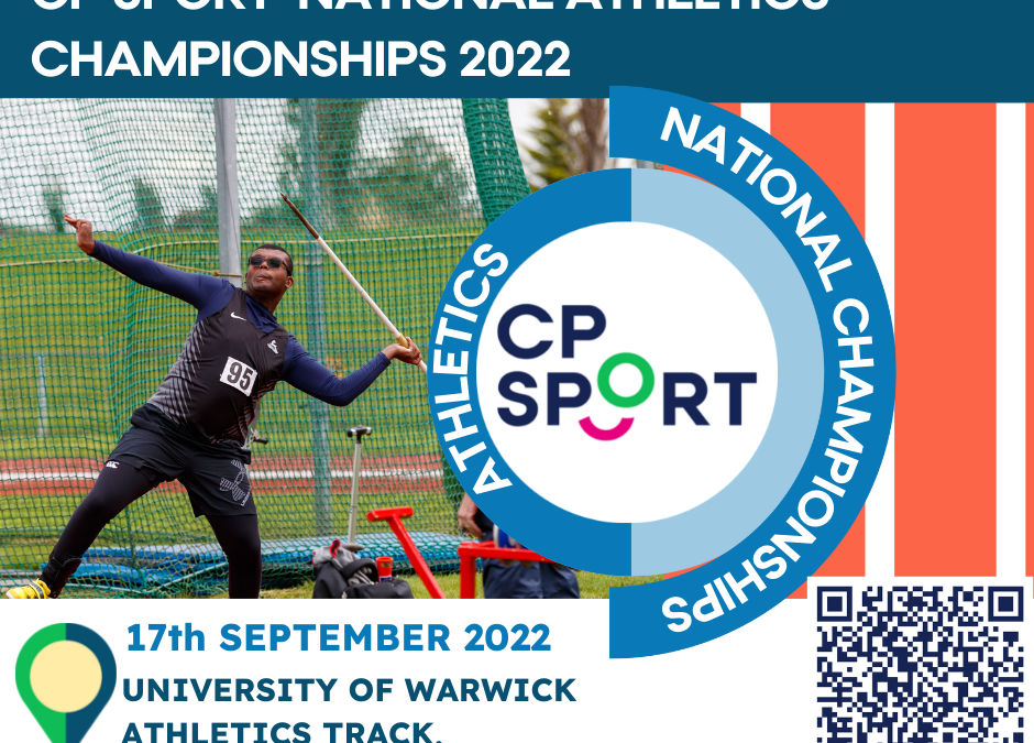 CP Sport National Athletics Championships 2022 information